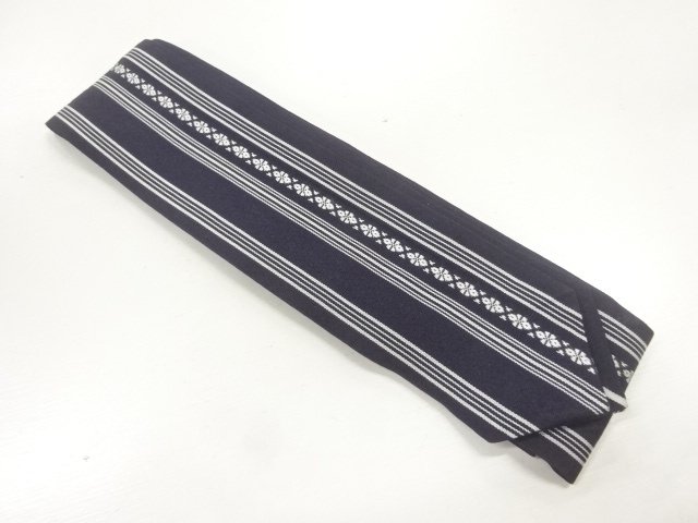 JAPANESE KIMONO / CHIKUZEN HAKATA MENS SHITA OBI FOR MEN